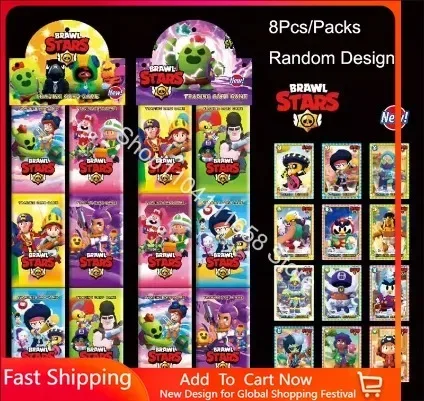 Random Collect Card Anime Figures Collection Game Battle Carte Cartoon Board Game Rare Trading Cards Kid Toy Gift 2
