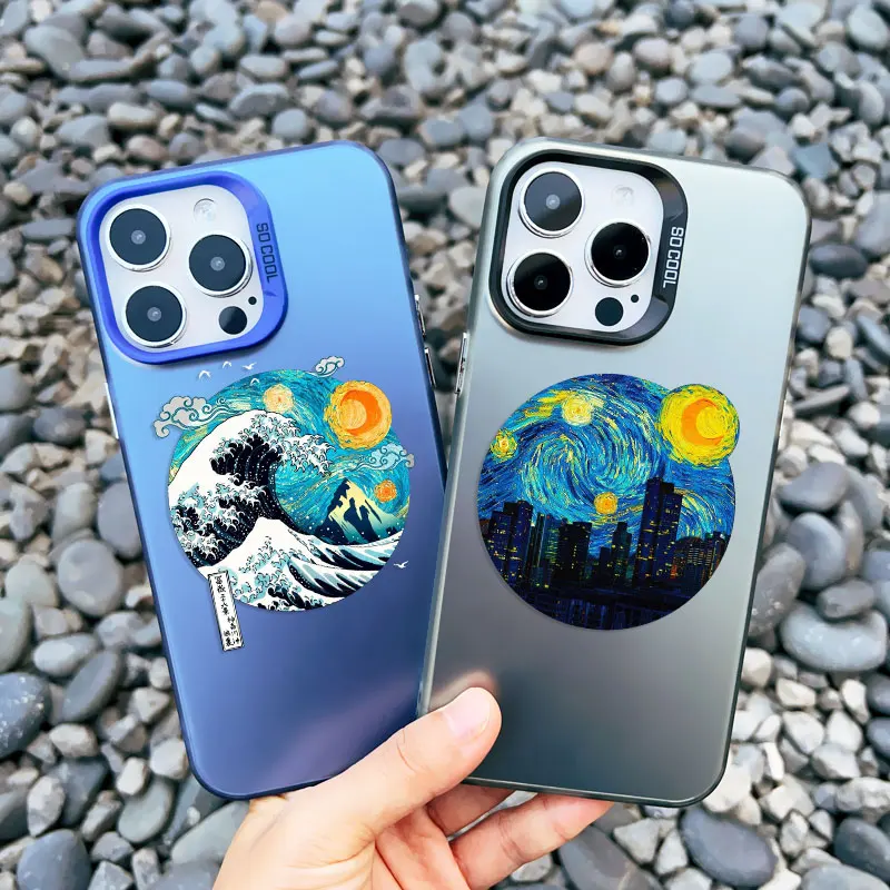 Van Gogh Inspired Oil Painting Phone Case - Artistic Laser Cover