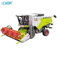 Cada 4567pcs 1: 17 CLAAS RC Combine Harvester Building Block MOC Designer Eric Trax Dual Authorization Bricks Toys Children Gift 4
