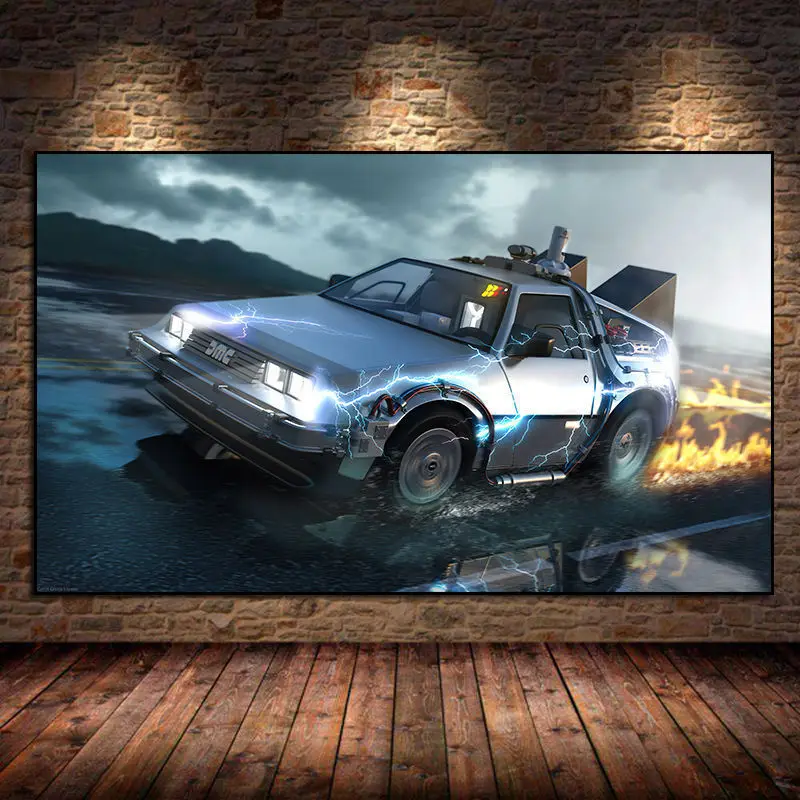 

Cool Super Cars Poster and Print Wall Art Sportscar Canvas Painting Car Pictures For Living Room Bedroom Boy Kid Gift Decor