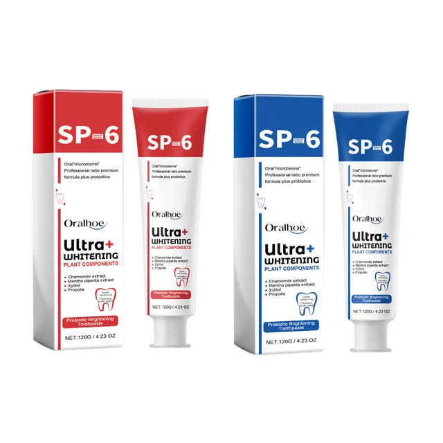 Sp-6 Probiotics Brightening Toothpaste Cleansing Tartar Remove Dental Plaque Fresh Breath Prevent Periodontitis Oral Teeth Care 2