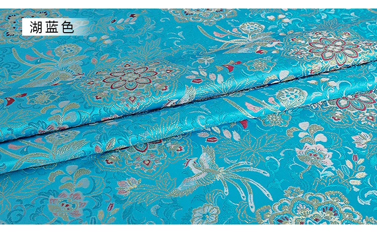 Jacquard-Metallic-Stoffe, Nähmaterialien für Anzug, Rock und Satinkleid, Luxus-Modekleidungsstoff, Sofakissenstoffe – Detail 7