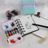 SeamiArt 1pc Mini Portable Travel Plastic Painting Box for Watercolor Paint Subpackage 2 Color Options 6