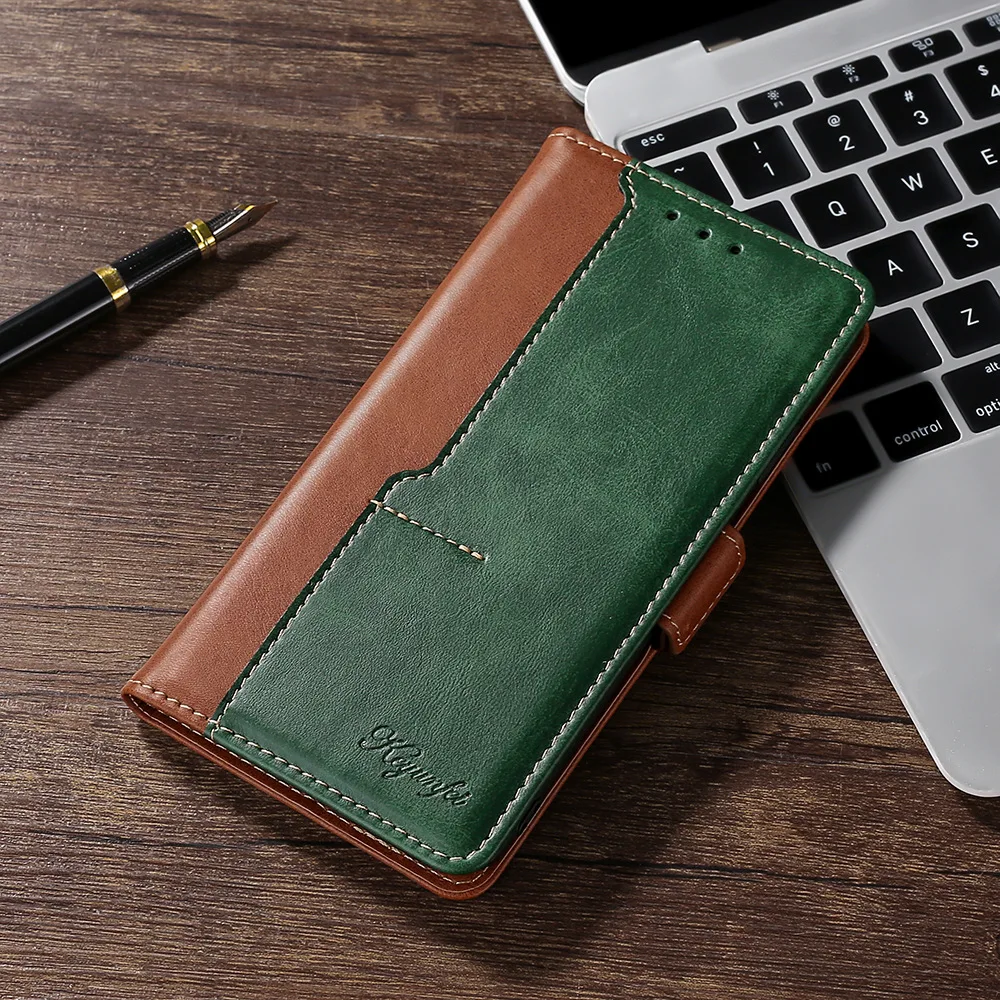 Luxury Leather Wallet Phone Case Flip Cover with Card Holder