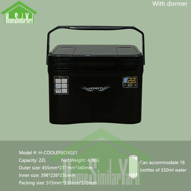 High Performance Outdoor Sea Fishing Incubator Cooler Box Fresh-Keeping Car Portable PP Tackle Boxes Camping Picnic Refrigerator