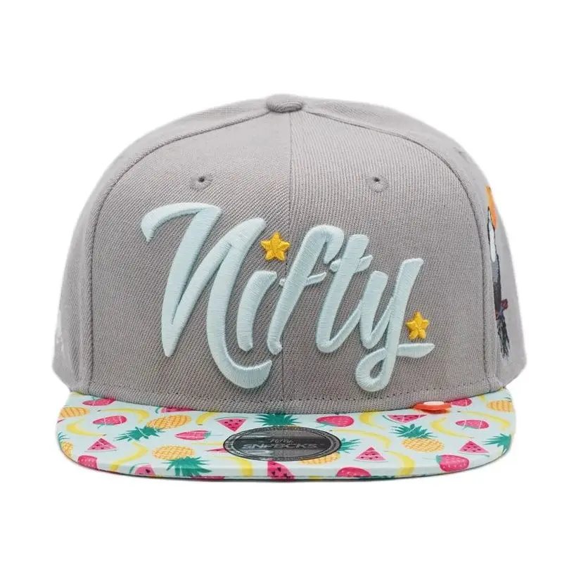 

Nifty Snapback Cap Pop Style Tropical Fruit Banana Print Flat Bill 3D Embroidery German Car Tuning Inspired Brand Snapbacks