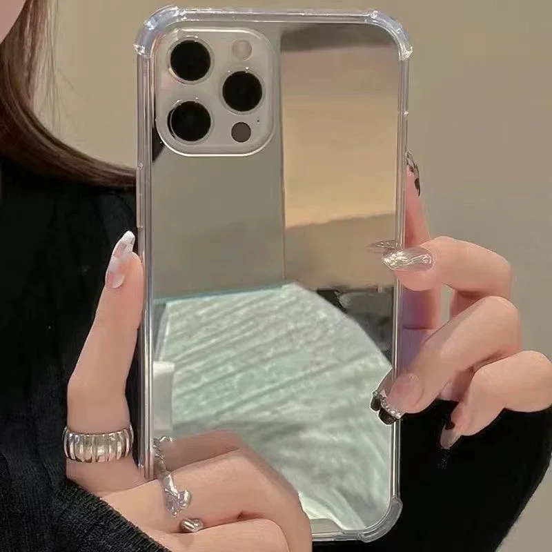 Premium Acrylic Mirror Finish Phone Case - Ultra-Durable, Scratch Resistant Design
