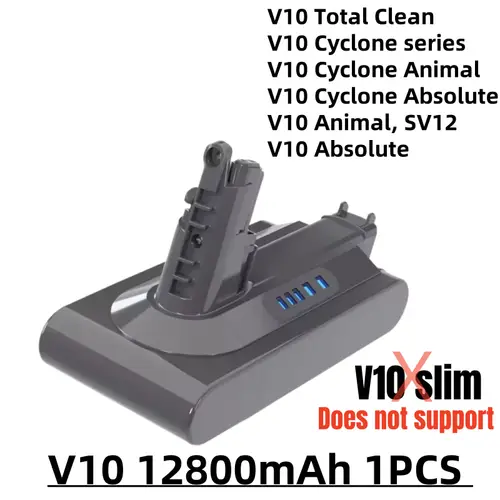 100%New Compatible with Dyson V10 V8  V11 V15 V7 V6 Series SV07 SV09 SV10 DC62 Vacuum Cleaner rechargeable battery - Image 16