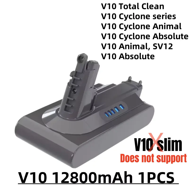 100%New Compatible with Dyson V10 V8  V11 V15 V7 V6 Series SV07 SV09 SV10 DC62 Vacuum Cleaner rechargeable battery - Image 16