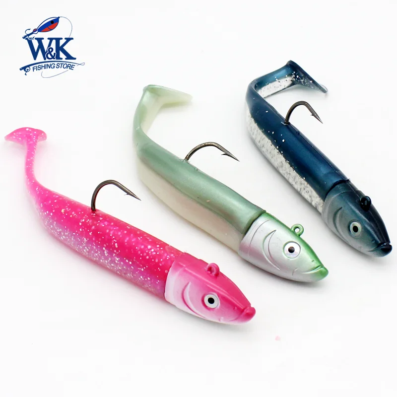 Seabass Fishing Lure Kit, Soft Baits Fishing Lures