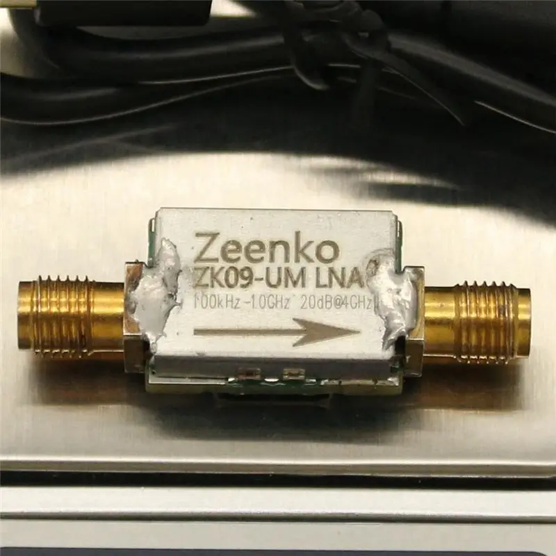 우수한 Zeenko UM 시리즈 저소음 증폭기 USB Type-C 인터페이스 20Db 고이득 LNA RF 전력 프리앰프 모듈 ZK09-UM