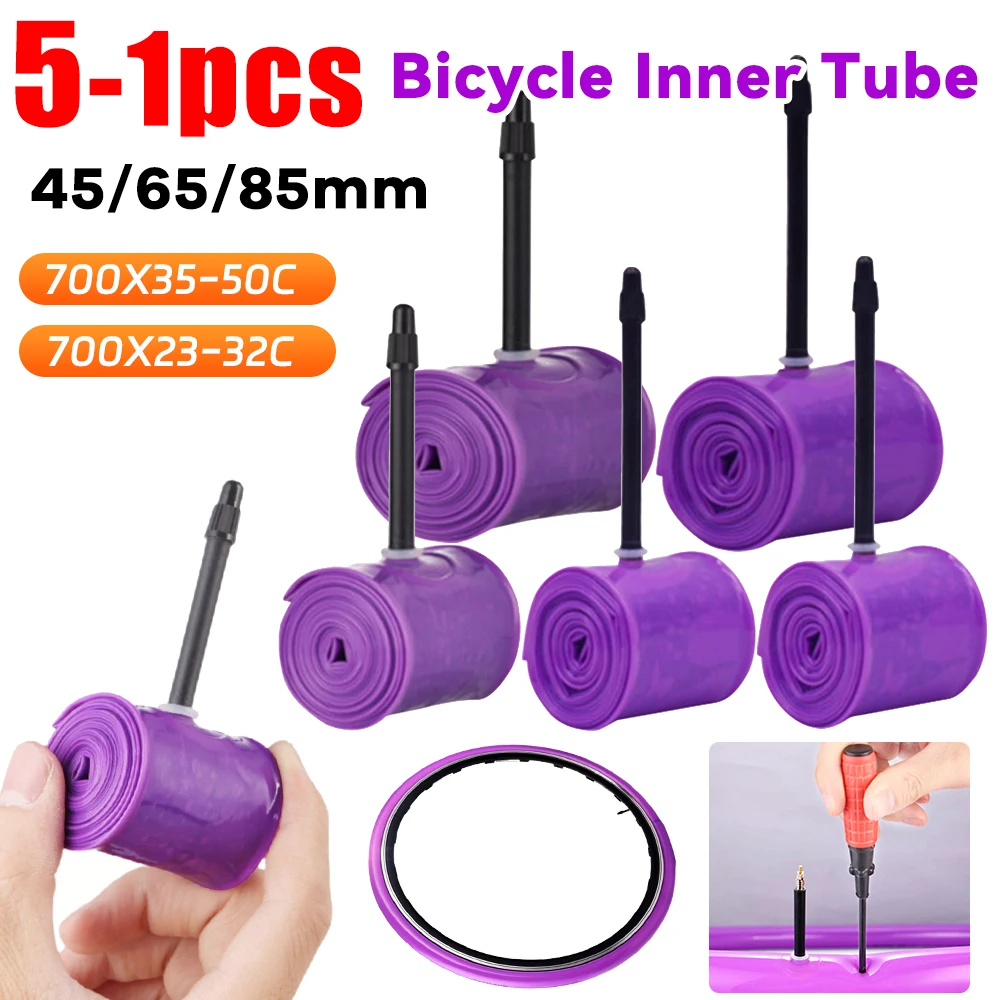 BOOSTOR TPU Fahrradschlauch 700x23-32C - 2 Stück Ultra Leicht Gravel Bike