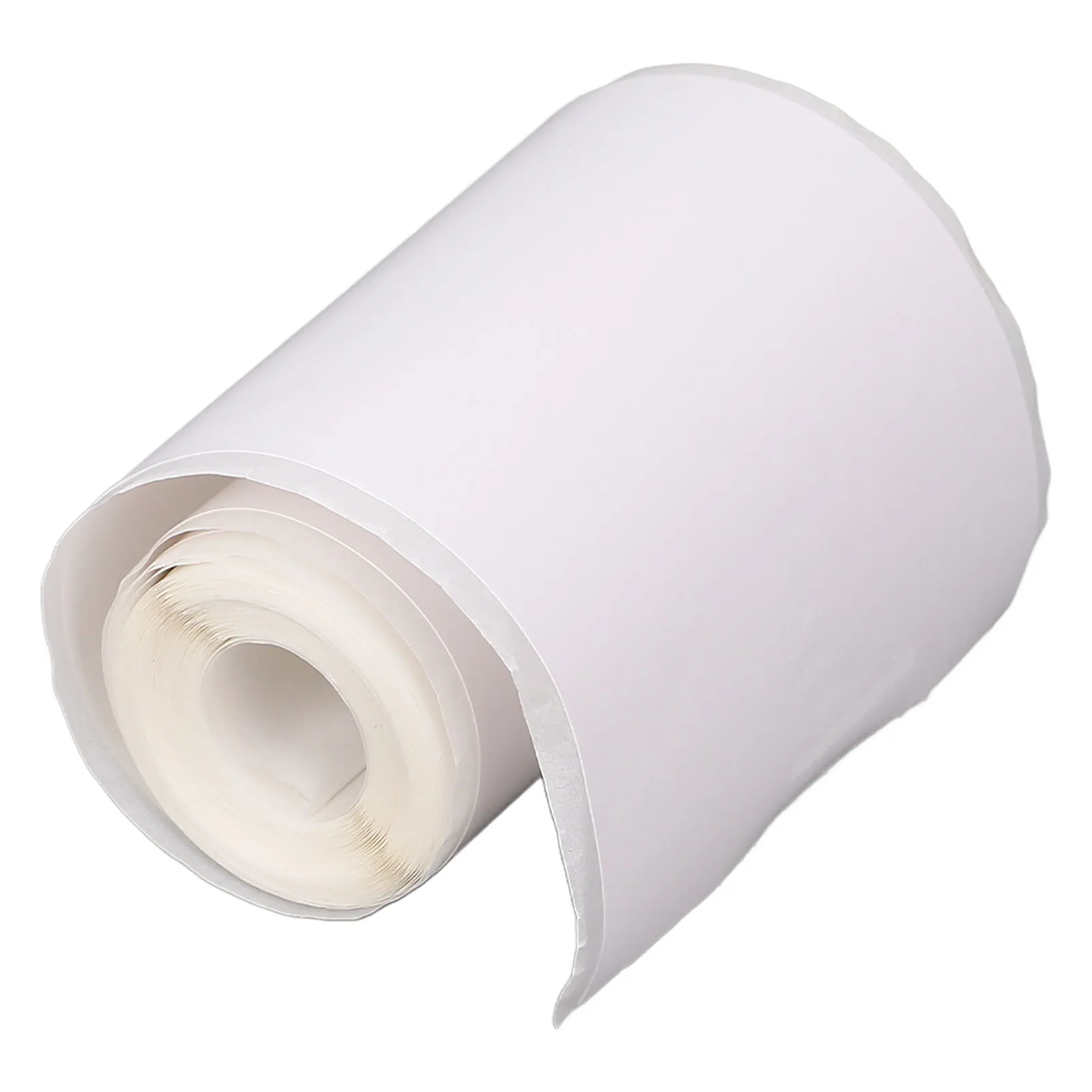 10 롤 열전사 인쇄 용지 57x25mm 휴대용 프린터 카메라 라벨 기계용 PVC 자체 접착 열전사 스티커