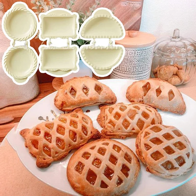 Three-Piece Hand Pie Mold Set, Ideal for Autumn Cottage Pie DIY Baking