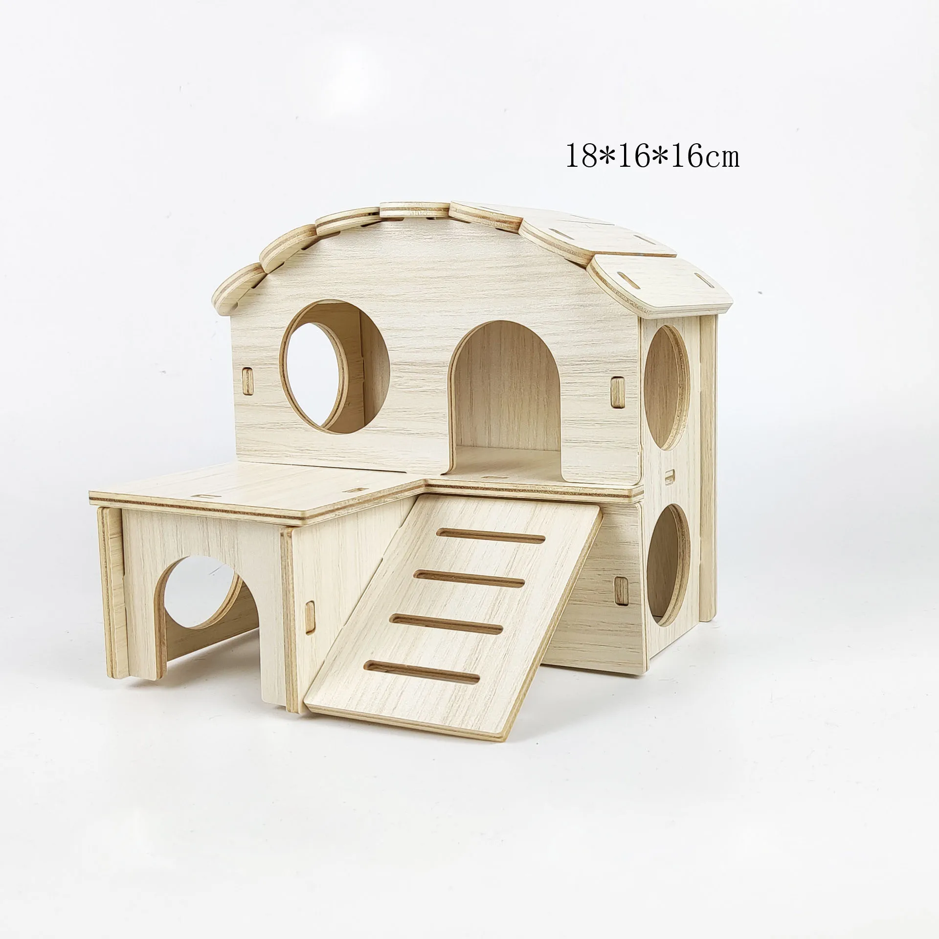 Dwarf Hamsters Wood House 3
