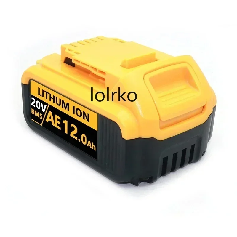 New 100% Original 12000mAh 20V for Dewalt Power Tool Battery DCB206 20V 18.0Ah Battery DCB206 20V Battery DCB200 DCB205 4