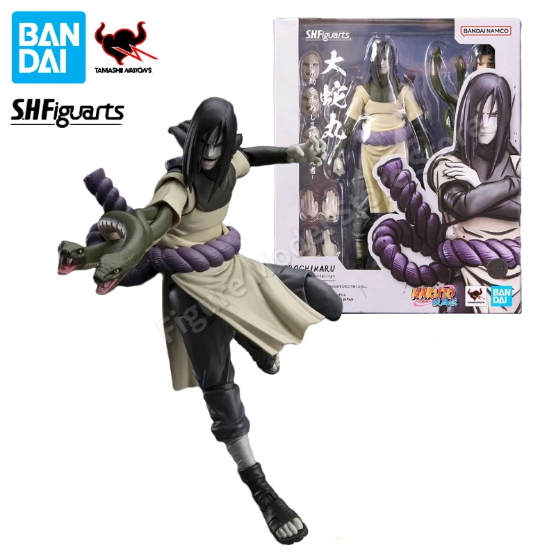

In Stock Bandai S.H.Figuarts SHF Naruto: Shippuden A Seeker of Eternal Truth Orochimaru Anime Action Figure Toy Model Collection