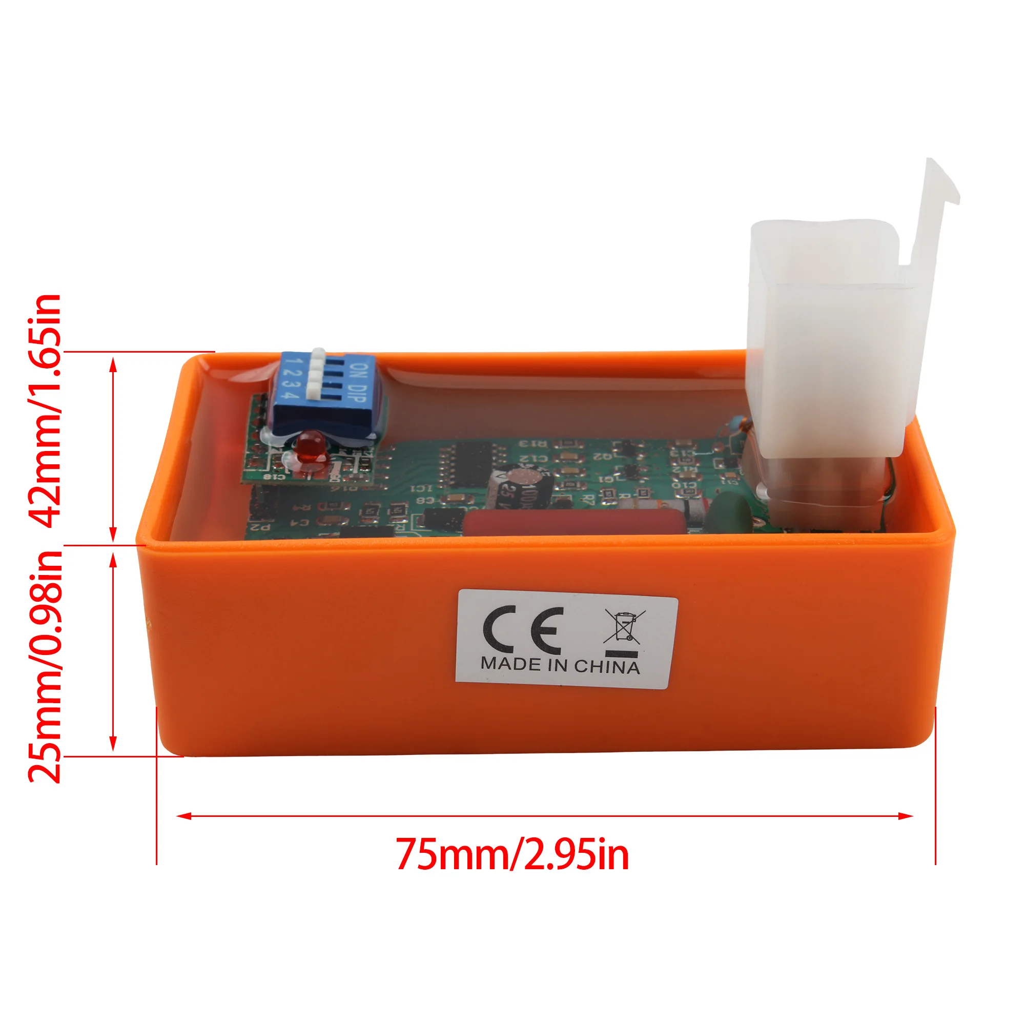 4 5 6 Pin AC CDI Racing Box DIP Switch Motorcycle Lgnition Speed For WAVE100 Racing GY6 YX140 CG 125 150 110 Accessories