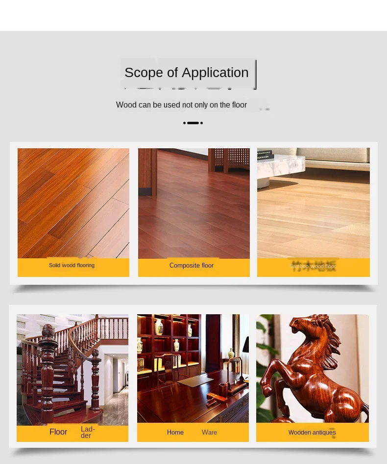 Description Picture 6 of itemNew Wood Seasoning Beeswax Household Furniture Polishing Beewax Waterproof Wood Wax Polish Wooden Floor Furniture Care Bee Wax