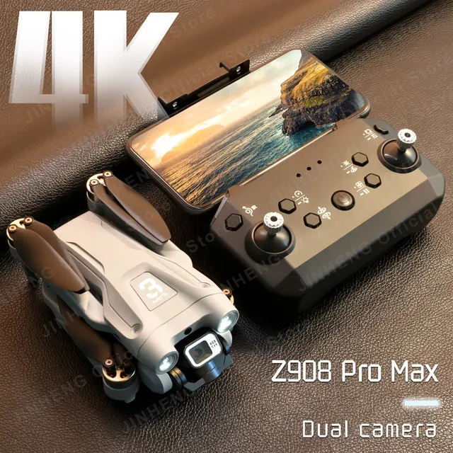 Z max brushless drone k professional k hd esc camera optical flow wifi fpv obstacle avoidance