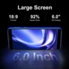 XGODY X60 Android Smartphone,6.0 inch,16GB ROM 2GB RAM,5+5MP,Cellphones,Dual SIM Quad Core,4G LTE Network,Mobile Phones,Face ID 2