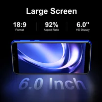 XGODY X60 Android Smartphone,6.0 inch,16GB ROM 2GB RAM,5+5MP,Cellphones,Dual SIM Quad Core,4G LTE Network,Mobile Phones,Face ID 2
