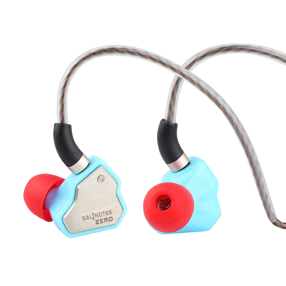 

Наушники Salnotes Zero HiFi, Динамический драйвер 10 мм, наушники-вкладыши IEM, металлическая композитная диафрагма N52, магнит, 7 Гц