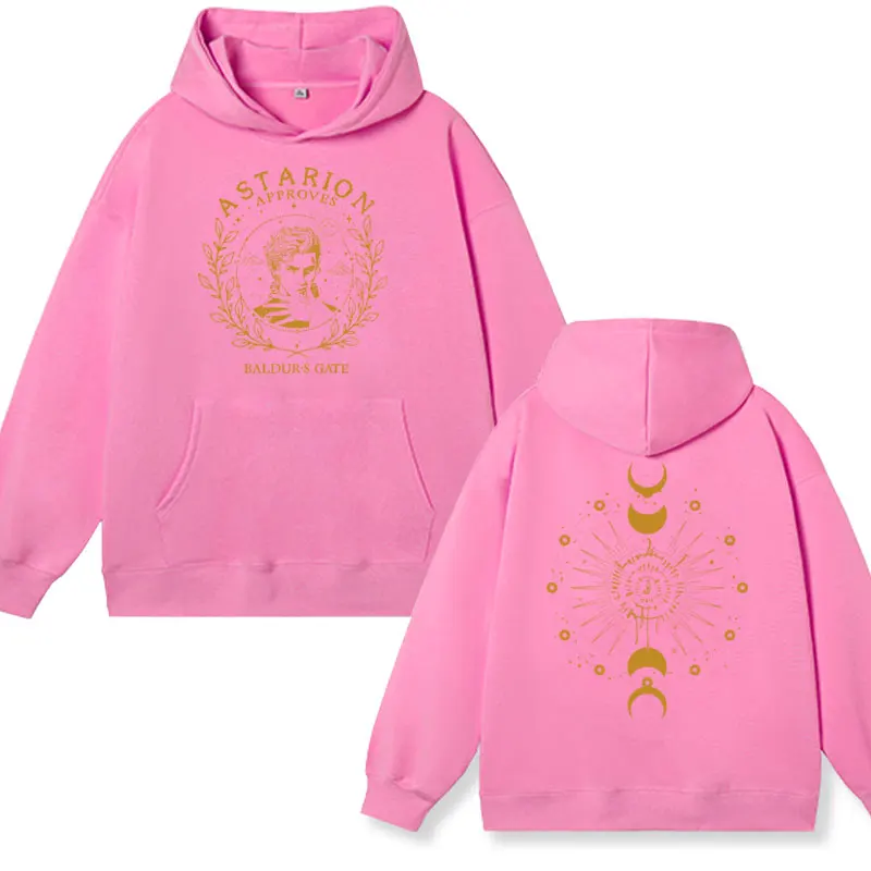 Astarion Baldurs Gate 3 Graphic Hoodie Male Sweatshirt Aesthetic Harajuku Fleece Pullover Oversized Streetwear Hoodies Men Women