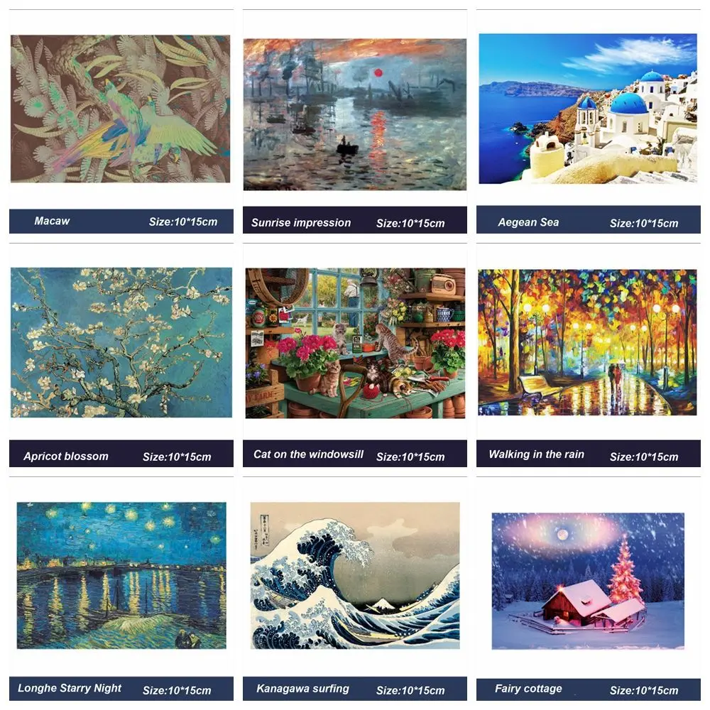Mini Education Brain Assemble Toy Beautiful Scenery Puzzle Game DIY Jigsaw for Adults Kids Test Tube Jigsaw Puzzle 3