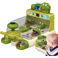 Miniature Pinball Games with Sounds & Light Dinosaur Themed  Shooting Game Classic Tabletop Games Halloween Xmas Gifts for Boys 1