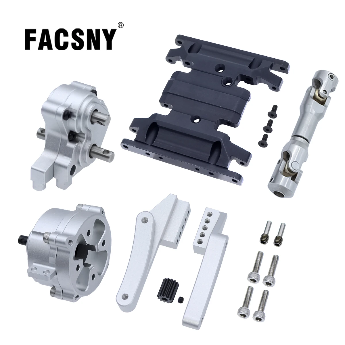 

Алюминиевый передний планетарный редуктор, передача технические характеристики, комплект Противоскользящих пластин коробки передач для 1/10 RC Crawler SCX10 II 90046, обновления шасси