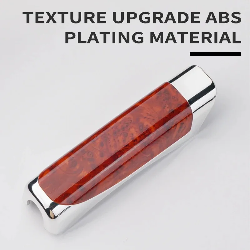 Car Hand Brake Cover Handbrake Grips Protection Cover Carbon Fiber Parking Brake Decoration Shell Interior Accessories