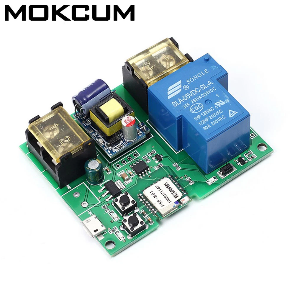 WIFI Remote Control Relay Module 240V 30A High Power 6000W Support
