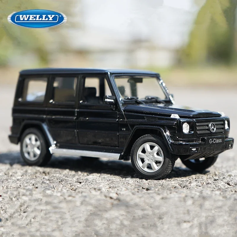 

WELLY 1:24 Mercedes-Benz G-Class SUV Alloy Car Model Diecast Toy Off-Road Vehicles Car Model Simulation Collection Toy Gift