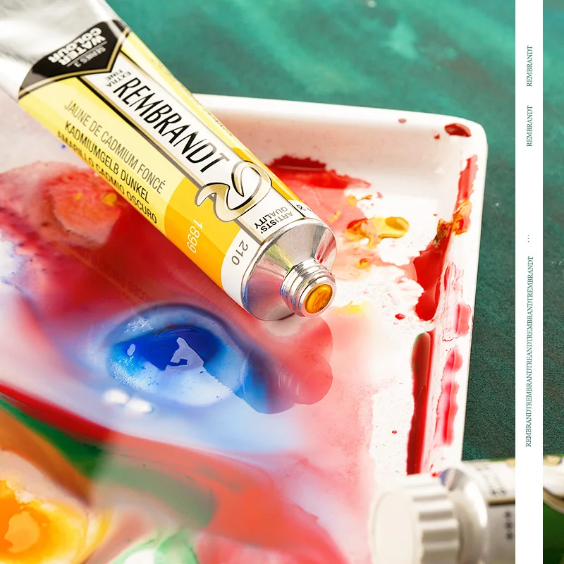 Holland Original Rembrandt Professional aquarelle Paints Artist Series Tubes 20ml Portable Palette Watercolor Art Supplies 2