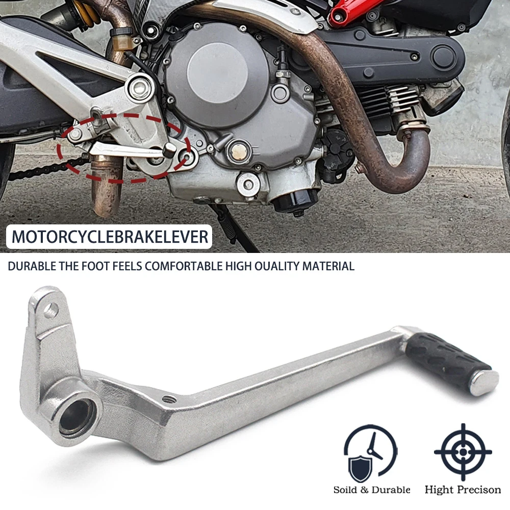 thumbnail image 1 of Para DUCATI MONSTER 696 796 821 1100 S 2008 2016 Palanca de cambios Accesorios de motocicleta Embrague Varilla de pedal de cambio izquierdo, 1 of 4