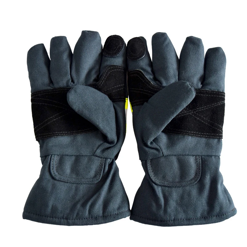 Fire Gloves Forest Fire Extinguishing Flame Retardant Emergency Rescue Reflective Strip High-Temperature Resistant Protective