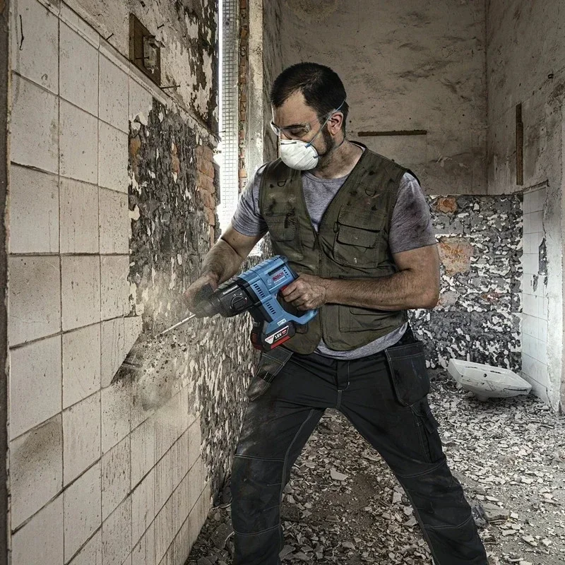 BOSCH GBH 180-LI Brushless Cordless Rotary Hammer Bare Metal 18V Multifunctional Lithium Percussion Power Tools GBH180-LI 6