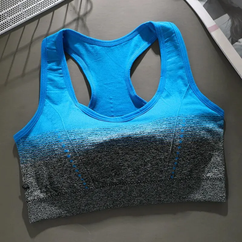 Seamless Sports Bra, Shock-absorbing, Steel Ring Free, Fashionable Vest, Breathable, Quick Drying Yoga Vest, Stress Free Fitness Best Sellers In Women's Clothing