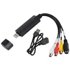 Easycap USB 2.0 Easy Cap Video TV DVD VHS DVR Capture Adapter Easier Cap USB Video Capture Device Support Win10 1