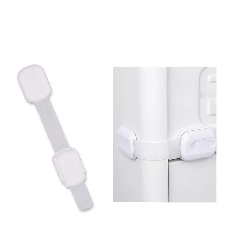 5Pcs Children Safety Cabinet Lock Baby Security Protection Drawer Door Cabinet Lock Plastic Protection Kids Safety Door