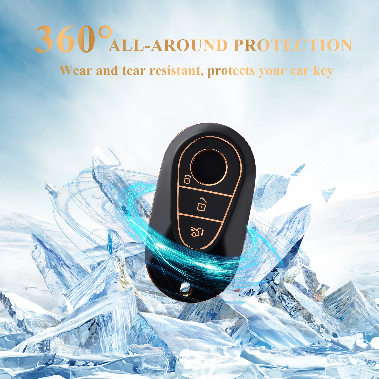 Luxury TPU Car Key Protector Case Cover Shell