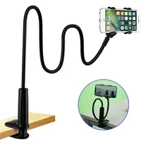 Universal Mobile Phone Holder Home Bed Desktop Mount Bracket Smartphone Stand Flexible Lazy Holder Adjustable Cell Phone Clip
