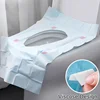 10Pcs Travel Disposable Paper Toilet Seat Cover Protector Biodegradable Camping Travel Safety Toilet Seat Mat Bathroom Accessory 6
