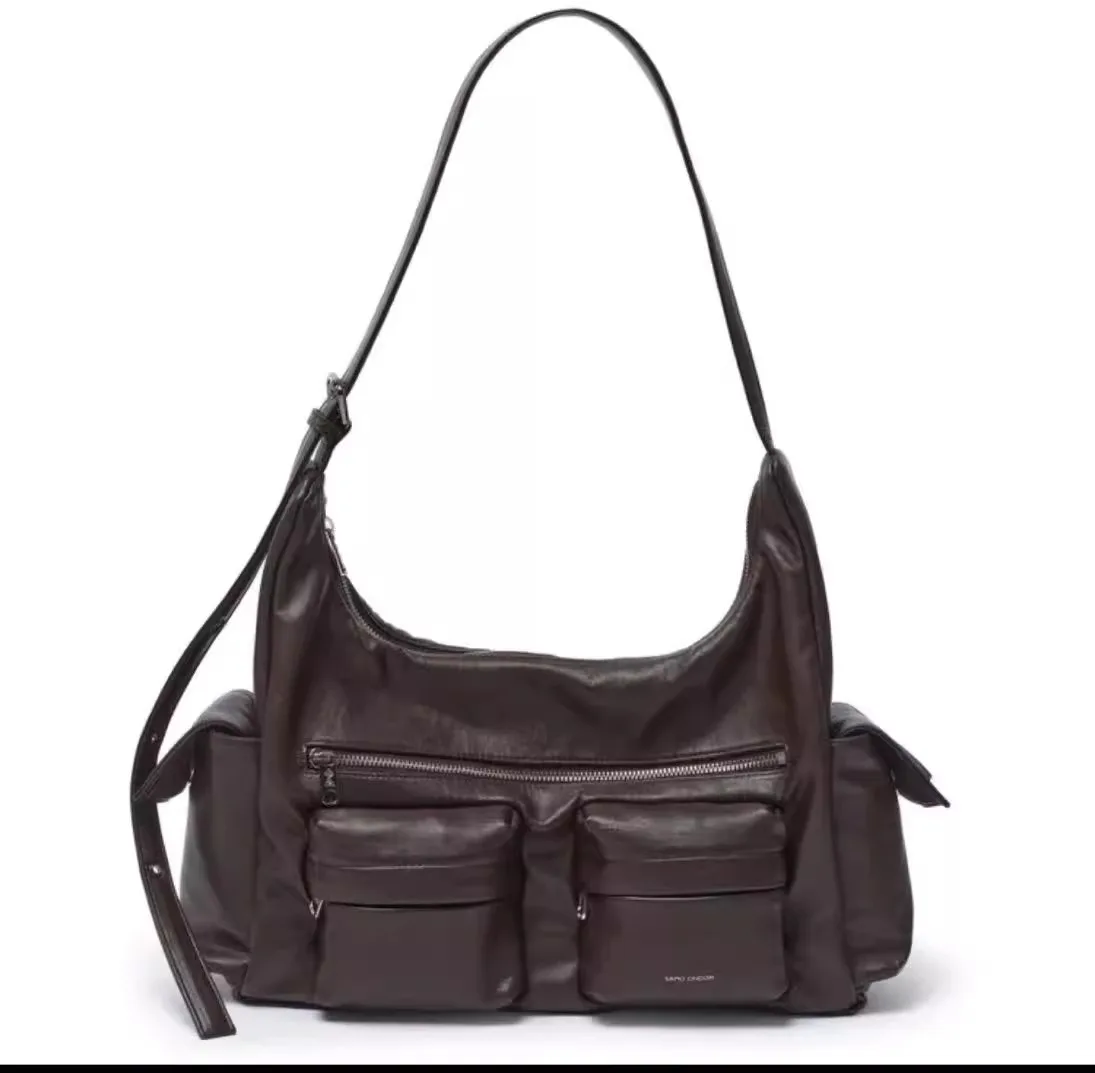 Korean niche SAMO ONDOH bag, small saddle bag, crossbody bag, Song Yuqi, Jin Caiyuan, Cui Jungui, same style