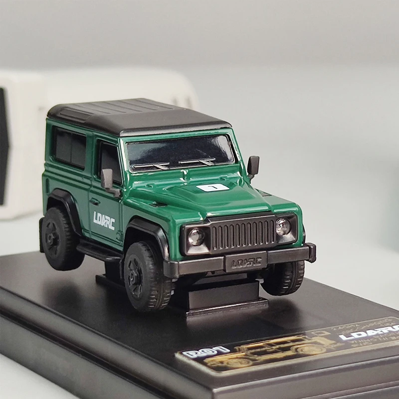 LDARC R01 1:64 Rc Car MINI Remote Control Model Car Tabletop Crawler Vehicle RTR 2.4GHz Custom Adults Hobby Children's Toy 4