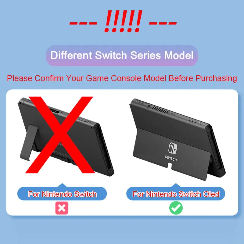 Bonito dos Desenhos Animados Anime Face Plate Capa Protetora para Nintendo Switch Oled Estação Doca de tv Decorativa Substituição da Placa Frontal Case - Image 5