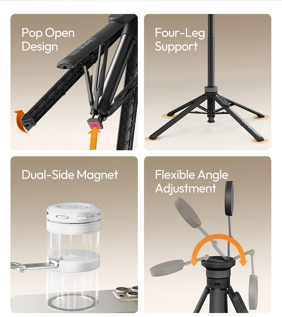 MagSafe tripod overview