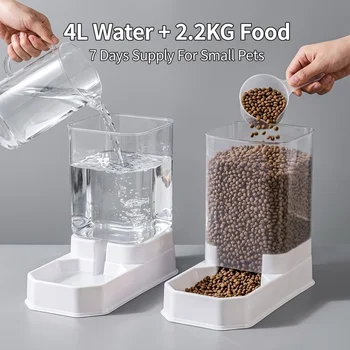 2-in-1 Gravity Pet Feeder & Water Dispenser - Image 4