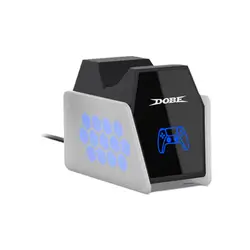 Advanced LED Charging Station for PlayStation 5 Controllers with Auto - Stop Feature (As shown)